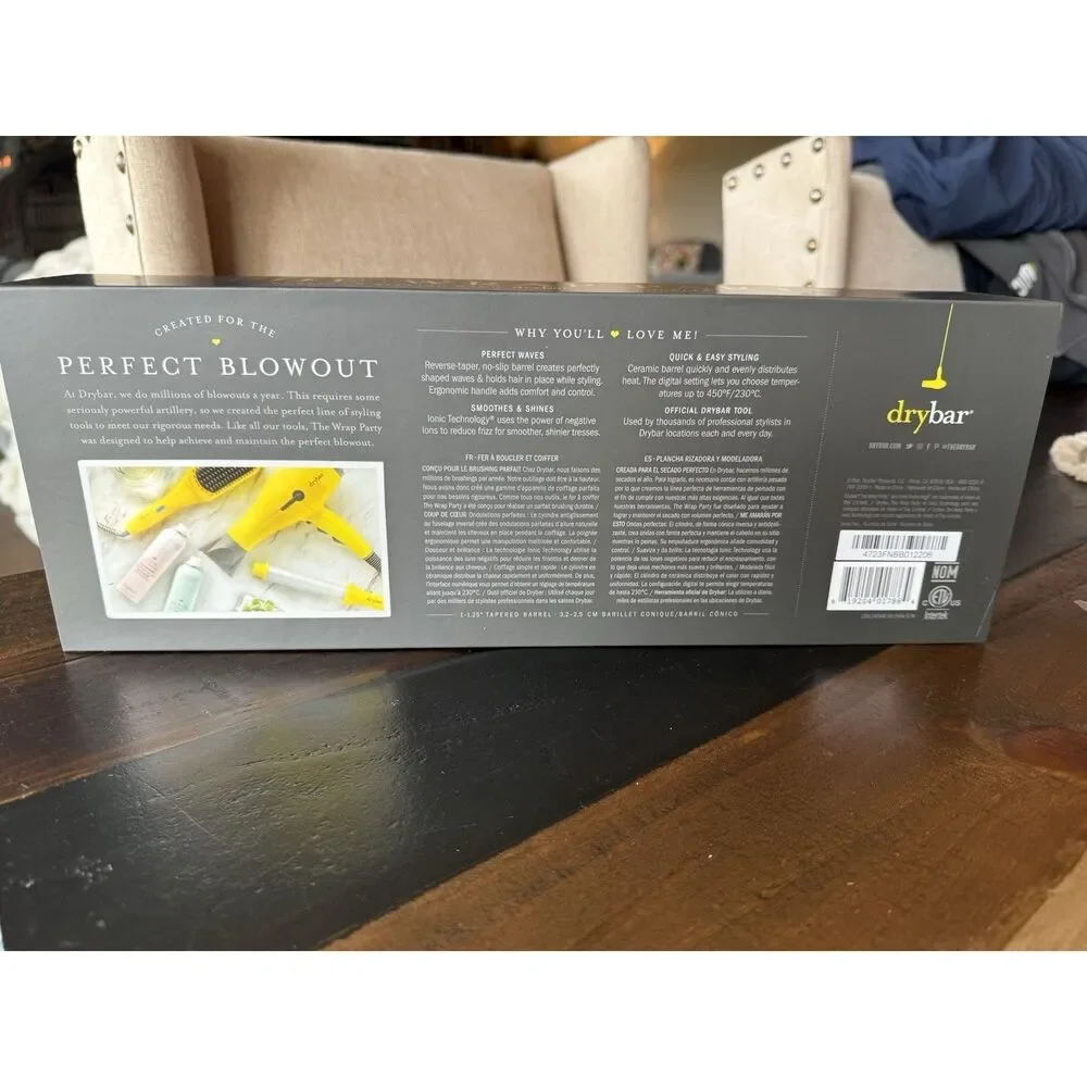 Drybar The Wrap Party Curling & Styling Wand - NEW